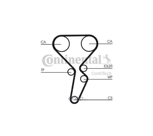 Деталь - ContiTech арт. CT1179K4 - купить по выгодной цене в интернет ...