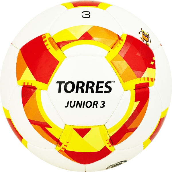 Футбольный мяч TORRES Junior размер 4, 3 размер, белый, красный купить ...
