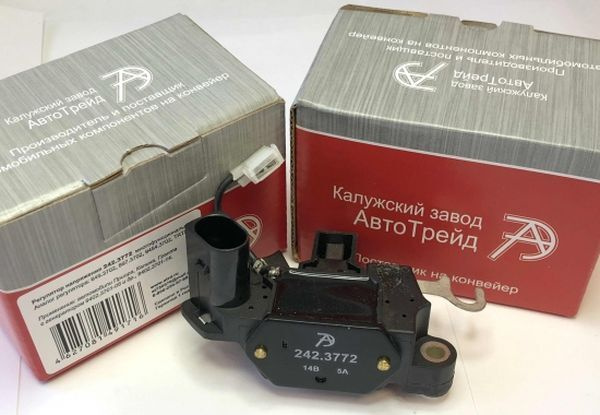 Замена реле регулятора генератора гранта Реле-регулятор 1118/2170 (242.3772) 115A "АвтоТрейд" - Автотрейд арт. 2423772 - 