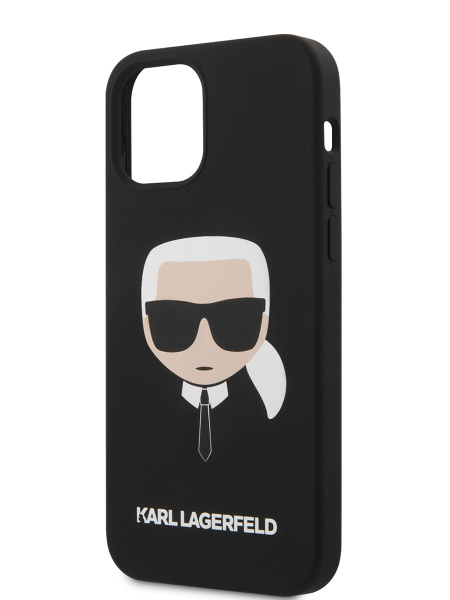 Чехол Karl Lagerfeld для iPhone 12/12 Pro (6.1) Liquid silicone Karl's ...