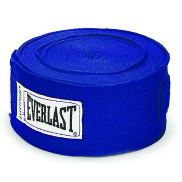 Бинты Everlast HAND WRAPS 4.5 m эластичные синие - купить по выгодной ...
