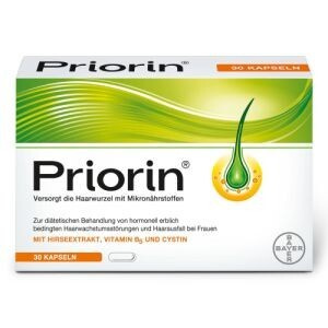 Bayer Priorin Приорин Витамины для роста волос, 30 штук - купить с ...