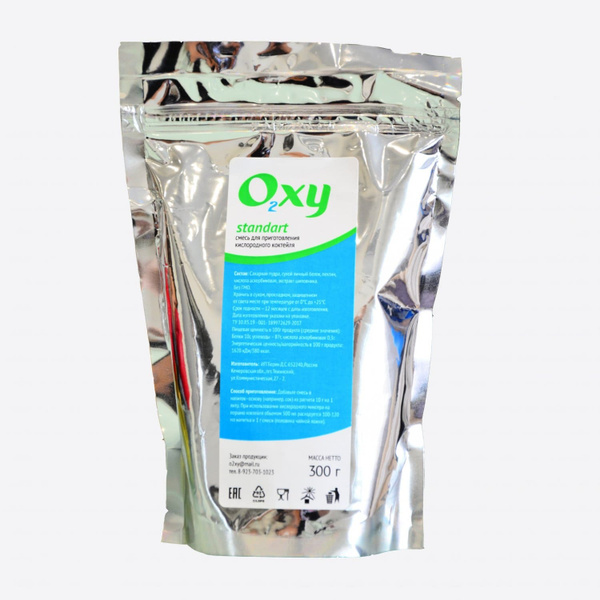 Смесь для приготовления кислородного коктейля OXY Standart 300 гр ...