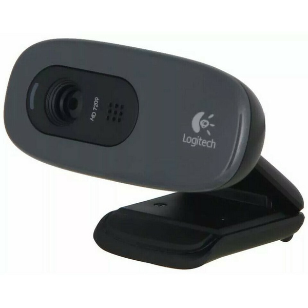 Logitech Web-камера HD Webcam C270 RET, черный - купить с доставкой по ...