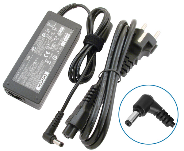 Блок питания для ноутбука Lenovo 20V, 3.25A, 65W (штекер 5.5х2.5) для ...