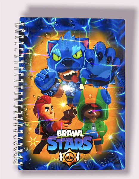 Блокнот Brawl Stars, размер 14*20 см / Ежедневник Brawl Stars ...