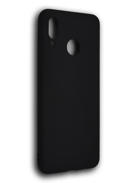 Накладка силиконовая Soft Touch ультратонкая для Huawei Nova 3 черная ...