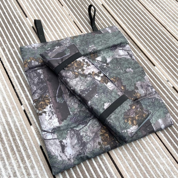 Туристическое сиденье складное размер 35*40 см., сидушка для прогулок ...