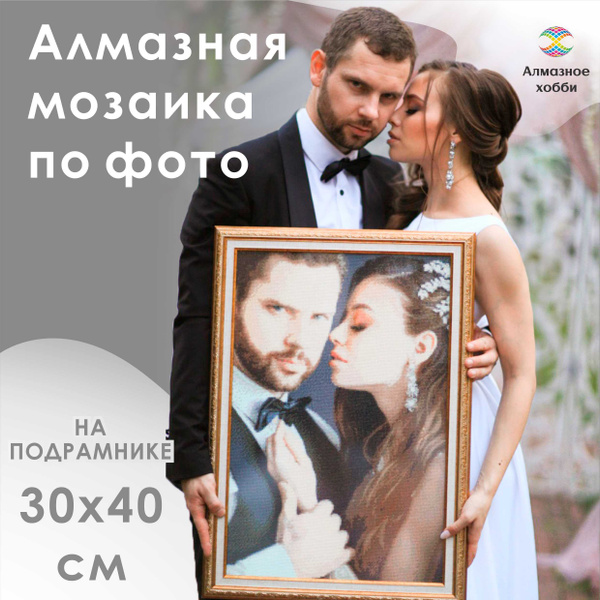Алмазная мозаика по фото на подрамнике 30х40 полное заполнение - купить ...