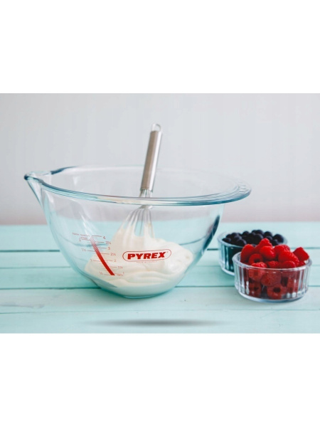 Миска Pyrex, 4,2 л, Боросиликатное стекло купить по низкой цене в ...