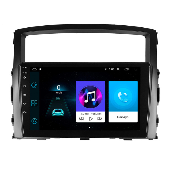 Магнитола на Mitsubishi Pajero 4 2006-2024 Android 1/16GB2 DIN - купить ...