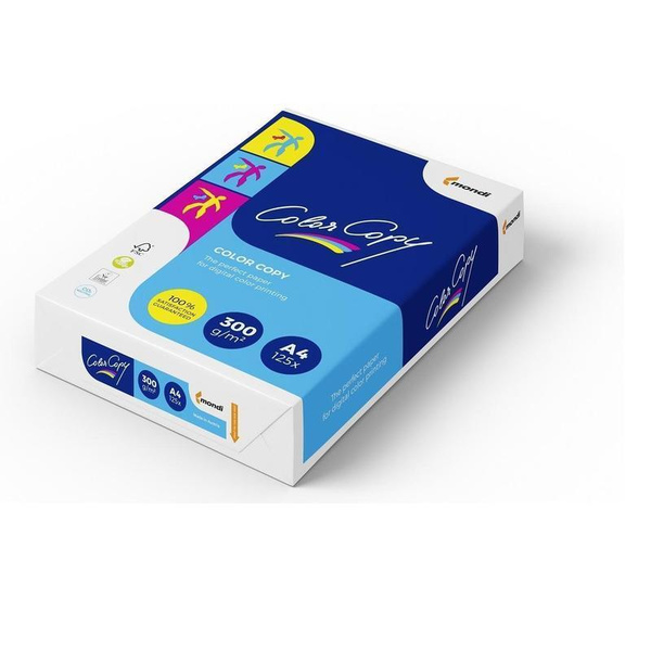 Бумага для цветной лазерной печати Color Copy (А4, 300г, 161% CIE) 125 ...