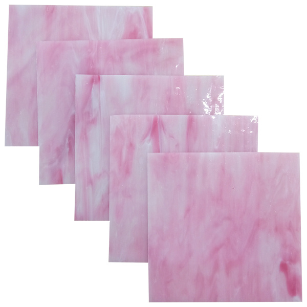 Цветное стекло для мозаики и витражей Тиффани Pink Aster купить на OZON ...