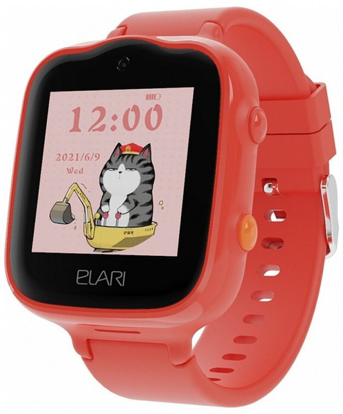 Купить смарт-часы ELARI KidPhone 4G Bubble с Алисой, радио Disney и ...