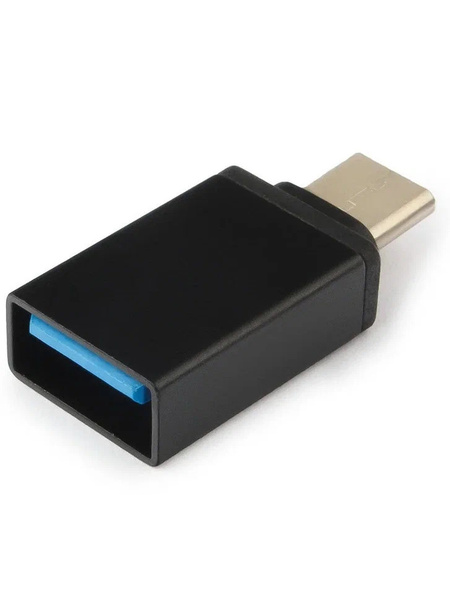 Переходник (адаптер) с USB 2.0 на USB Type C для телефона андроид (вход ...