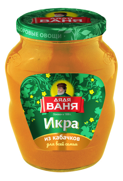 Икра кабачковая Дядя Ваня из обжаренных кабачков, 680 г - купить с ...