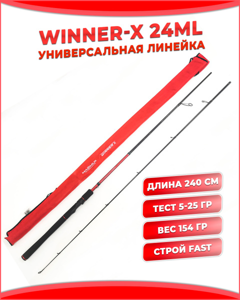 Удилище Maximus WINNER-X 24ML, от 5 гр купить по выгодным ценам в ...