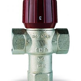 Термосмеситель 1/2" ВР AQUAMIX 62C (42-60С) WATTS - купить в интернет ...