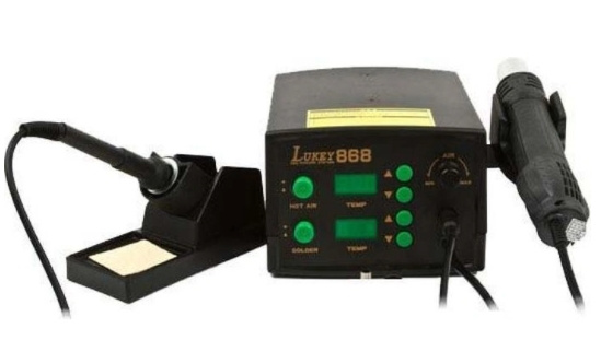 Цифровая паяльная станция LUKEY 868 - купить с доставкой по выгодным ...