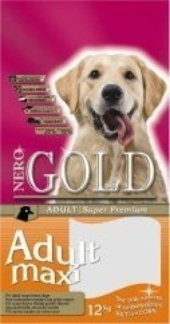 Nero Gold Adult Maxi - корм для собак крупных пород (12 кг) - купить с ...