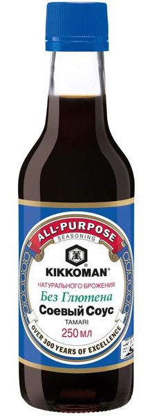 Соус Kikkoman Tamari, соевый, безглютеновый, 250 мл купить на OZON по ...
