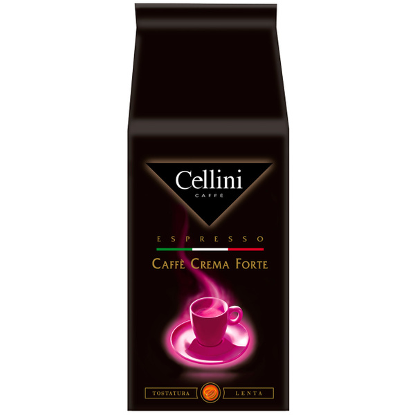 Кофе в зернах Cellini CAFFE CREMA FORTE 1000 г - купить с доставкой по ...
