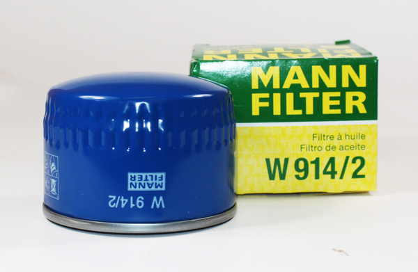 Фильтр масляный MANN FILTER W 914/2 - купить по выгодным ценам в ...
