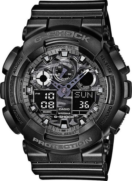 Японские наручные часы Casio G-Shock GA-100CF-1A мужские кварцевые ...