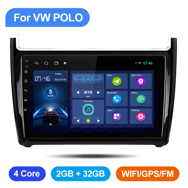 Головное устройство Android 10 подходит для Фольксваген ПОЛО Седан 2008 ...
