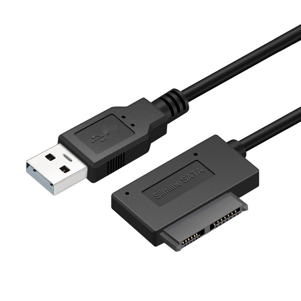 Переходник SATA на USB для подключения оптического дисковода с разъемом ...