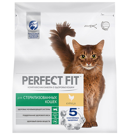Perfect Fit Sterile / Сухой корм Перфект Фит для кастрированных котов и ...