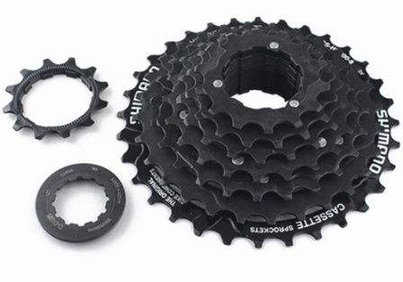 Кассета для велосипеда Shimano CS-HG200, 8 скор, набор звезд 12-32T ...