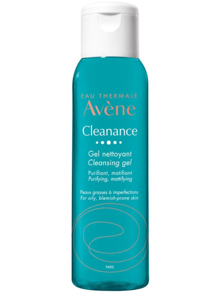 AVENE Гель для умывания лица, очищающий, матирующий, для проблемной и ...