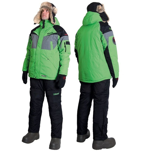 Костюм рыболовный Alaskan, размер 46 (S), Зима, цвет зеленый - купить ...