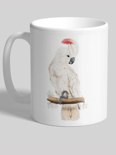 Кружка cooperative.moscow "Лучший друг Попугай Какаду, кружка с ...