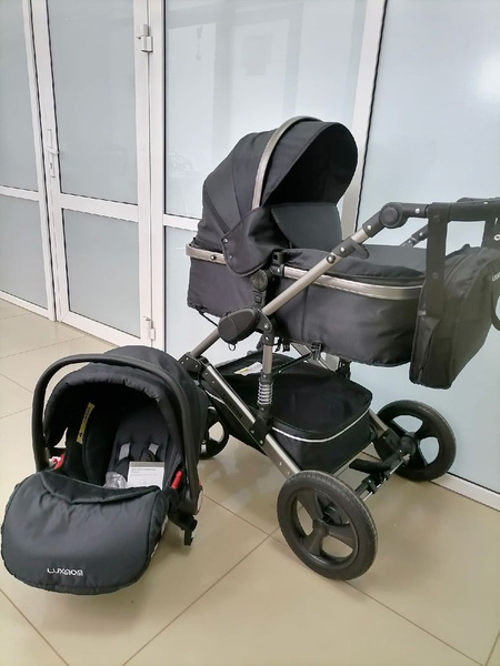 Детская коляска для новорожденных трансформер 3 в 1 Luxmom 555 купить ...