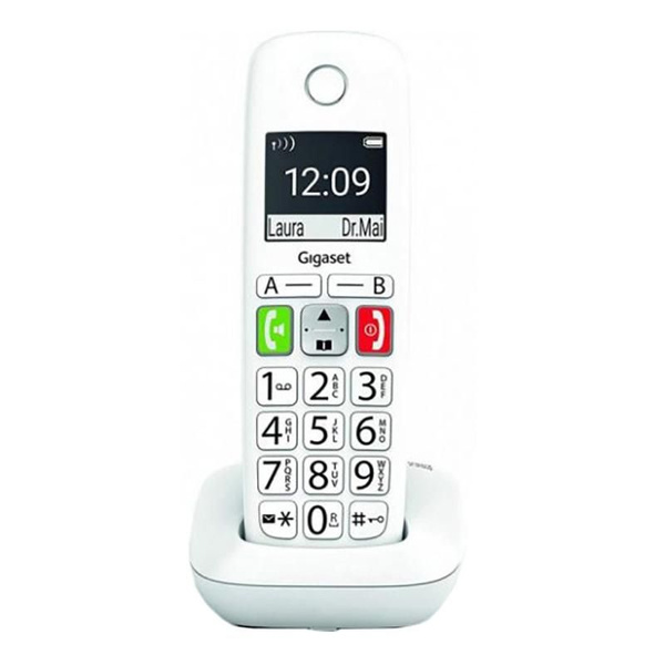 Дополнительная трубка Dect Gigaset E290HX HSB RUS для E290, белый ...