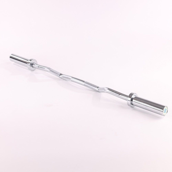 Гриф W-образный олимпийский 180 кг, Gymway Easy Curl Bar OECB47 (120 см ...