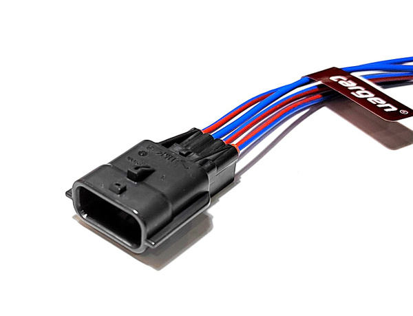 Колодка 4 контактная датчика кислорода с проводом AX952, 7282885330 ...