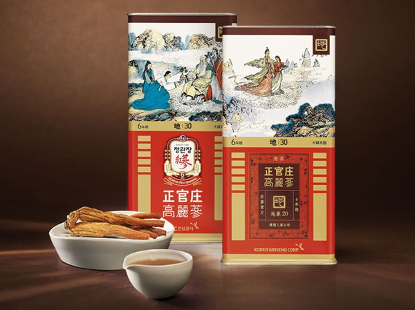 Cheongkwanjang Корейский красный женьшень 20 корней 150г - купить с ...
