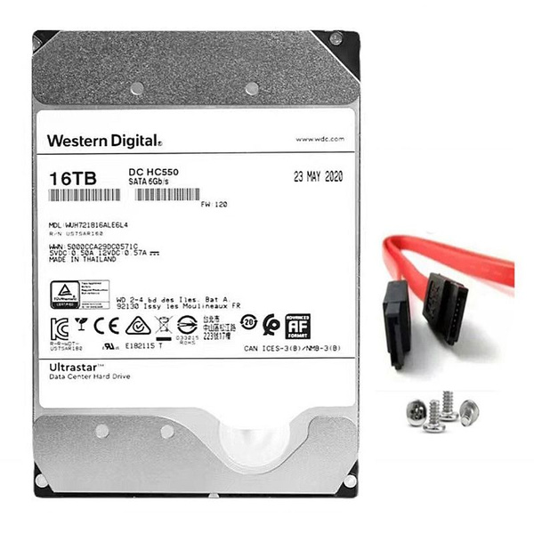 16 ТБ Внутренний жесткий диск Western Digital WU (WUH721816ALE6L4 ...