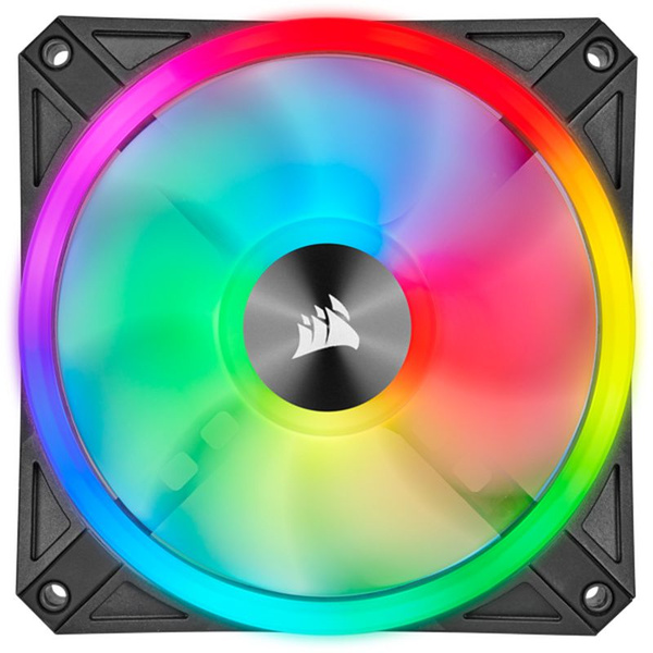 Компьютерный вентилятор,corsair iCUE QL120 RGB ШИМ с осветительным ...