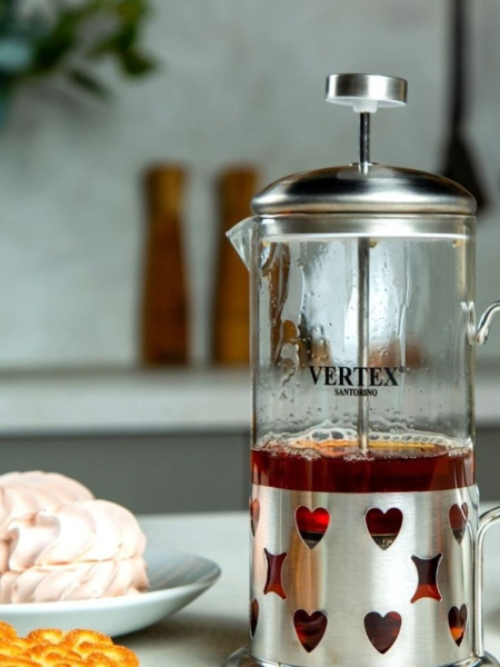 Vertex Santorino Френч-пресс, 600 мл - купить с доставкой по выгодным ...