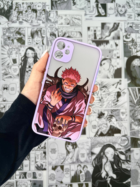 Чехол для iPhone 11 аниме "Магическая битва/Jujutsu Kaisen" (Сукуна, 04 ...