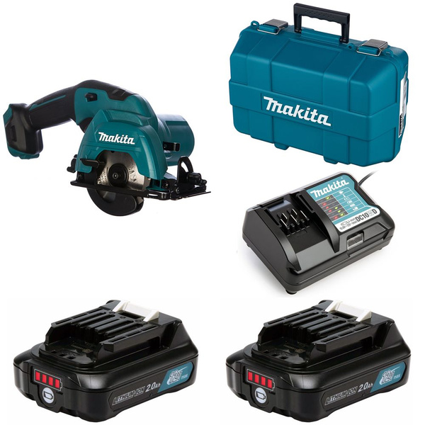 Пила дисковая аккумуляторная 85мм 12В CXT Li-Ion 2х2Ач Makita HS301DWAE ...