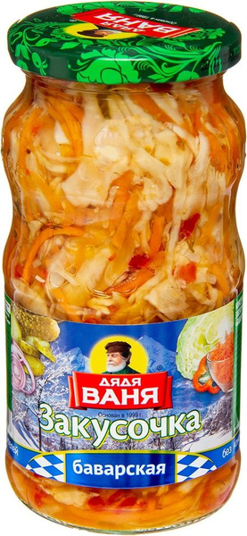 Закусочка Дядя Ваня Баварская 460г х 3шт - купить с доставкой по ...