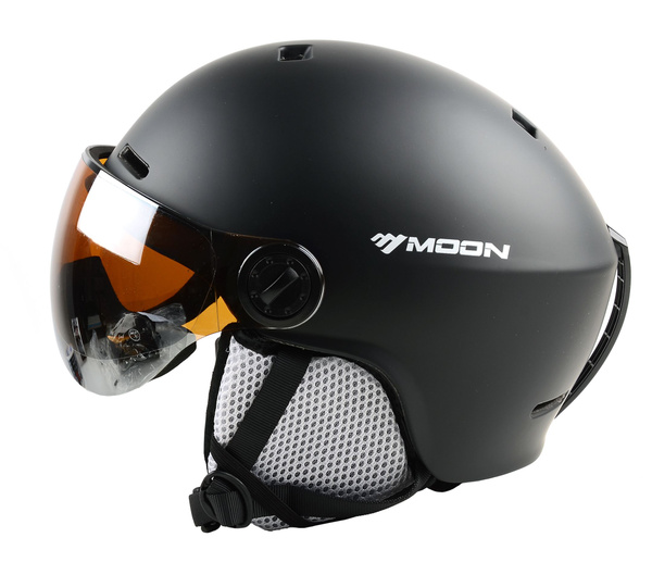 Шлем горнолыжный с визором Backside Moon MS-99 Black, Размер S (52-55 ...