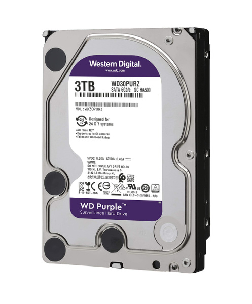 3 ТБ Внутренний жесткий диск Western Digital Purple (WD30PURZ) - купить ...