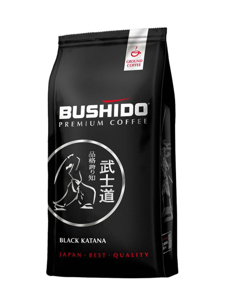 Кофе молотый BUSHIDO Black Katana 227 г - купить с доставкой по ...