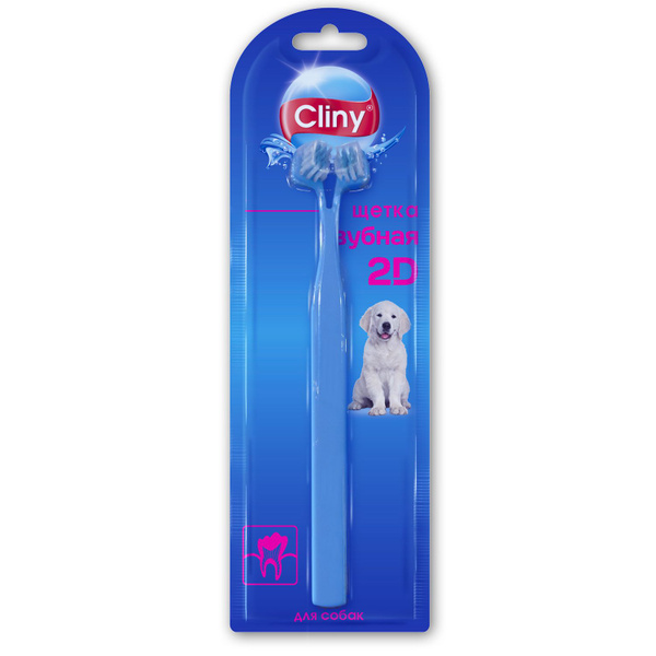 Зубная щетка для собак Cliny 2D по низкой цене с доставкой в интернет ...